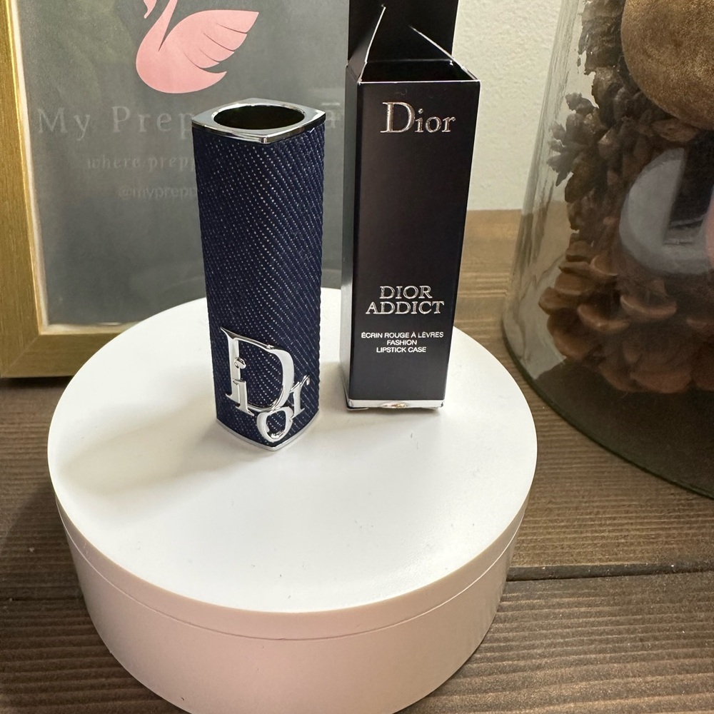 Limited Edition Dior Addict Lipstick Case- Indigo Denim